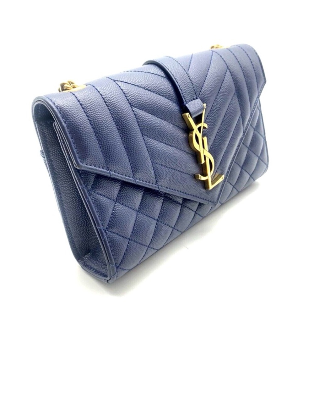 Saint Laurent Small Monogramme Matelassé Quilted Calfskin Shoulder Bag - Picture 2 of 13